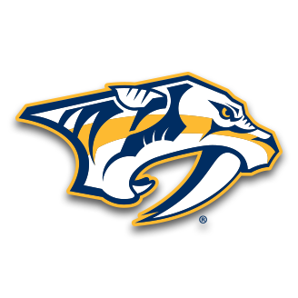 NASHVILLE PREDATORS TOP QUALITY NHL LICENSED 1" CLASSIC JERSEY LAPEL  PIN - NEW!