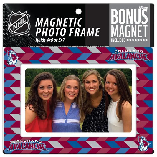 NHL 4X6 Magnet Photo Frame Avalanche