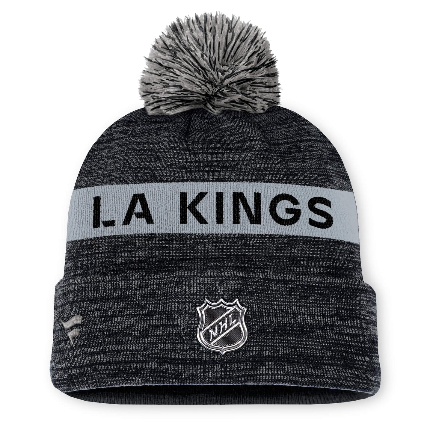 NHL Knit Hat Authentic Pro Rink Cuffed with Pom 2024 Kings