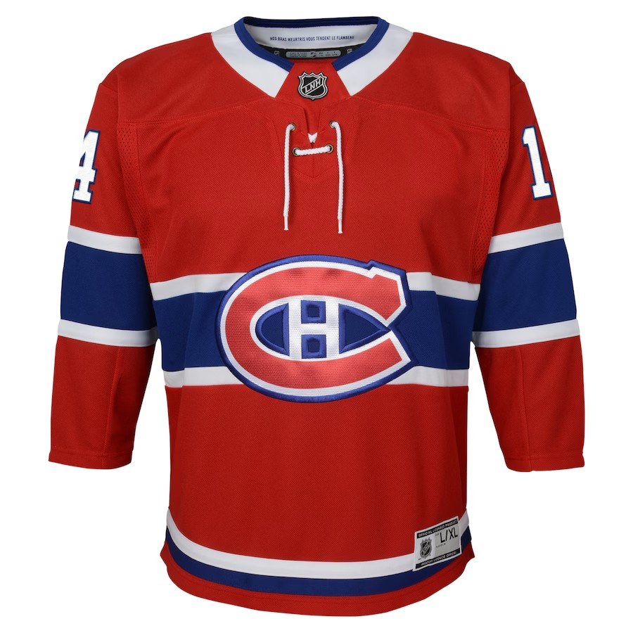 NHL Kids Player Premier Jersey Home Nick Suzuki Canadiens
