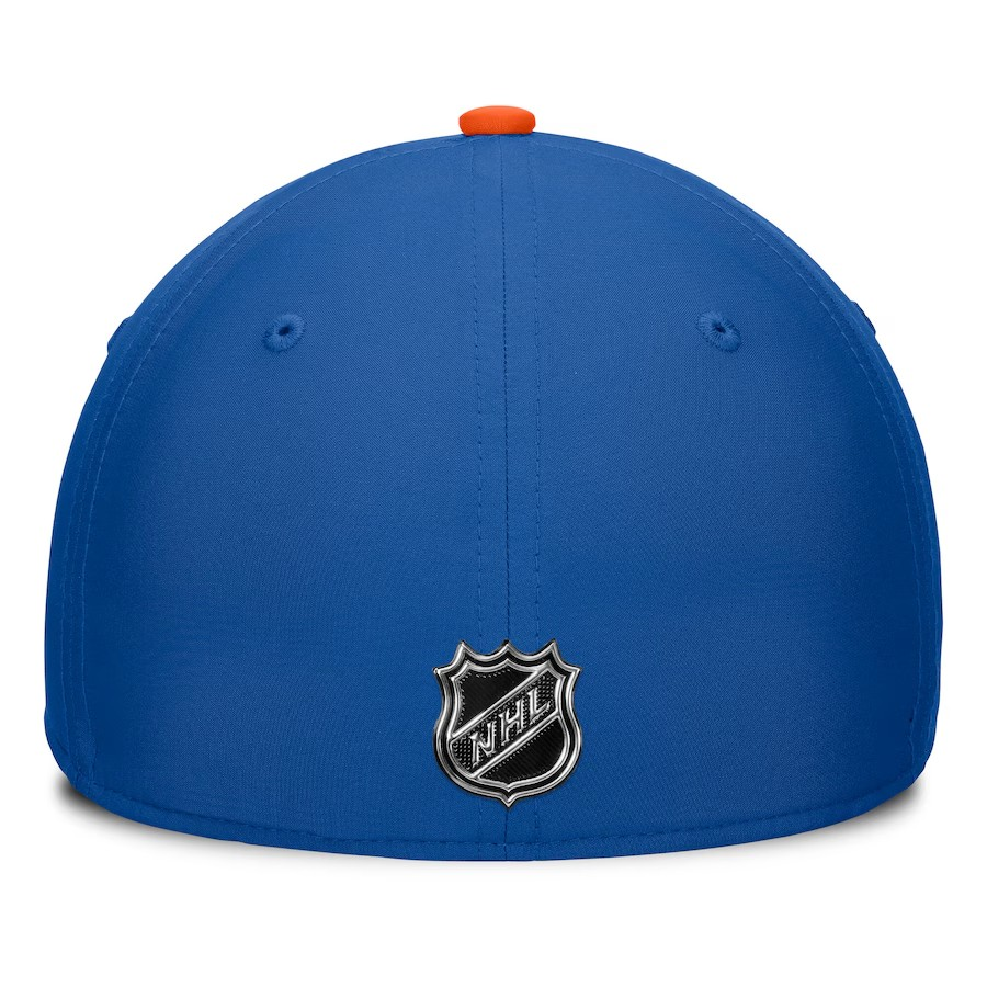 NHL Hat Structured Stretch Authentic Pro Rink Flex Two Tone 2024 Islanders