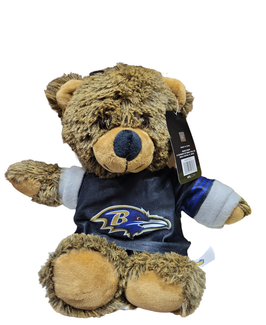 NFL Plush Bear Hoodie Ravens