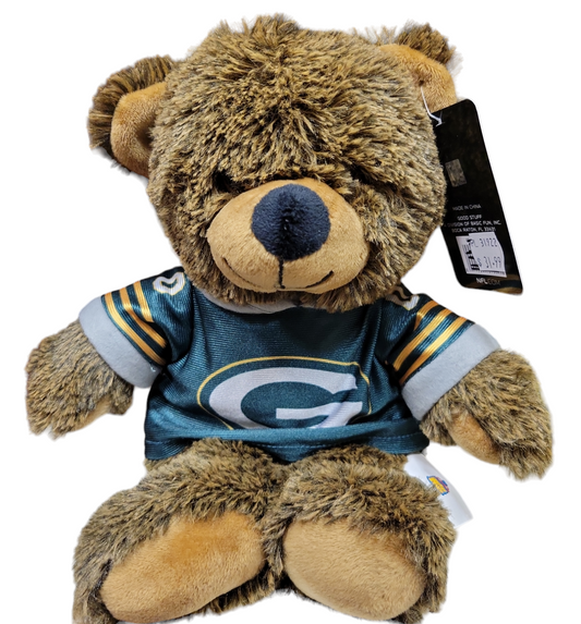 NFL Plush Bear Hoodie Packers