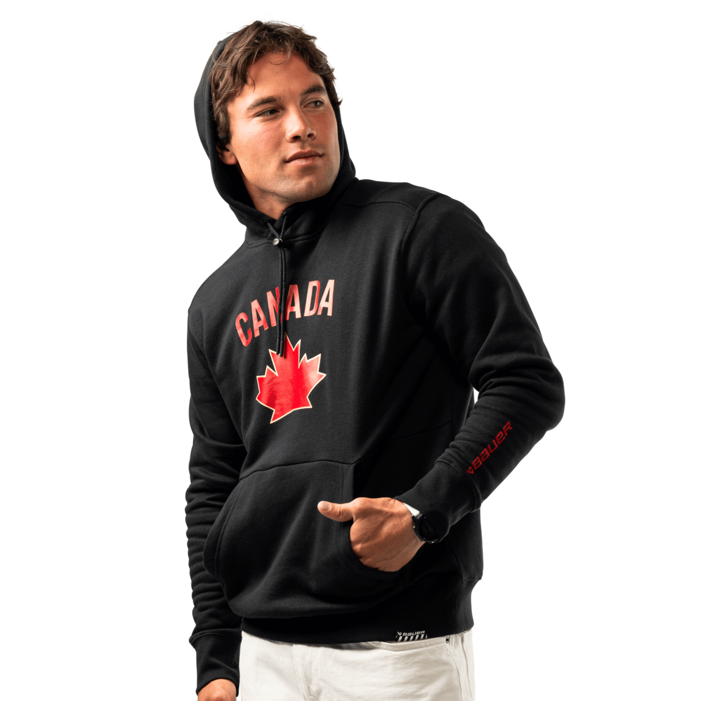 Hockey Canada Hoodie Black Graphic 2024/2025 Team Canada