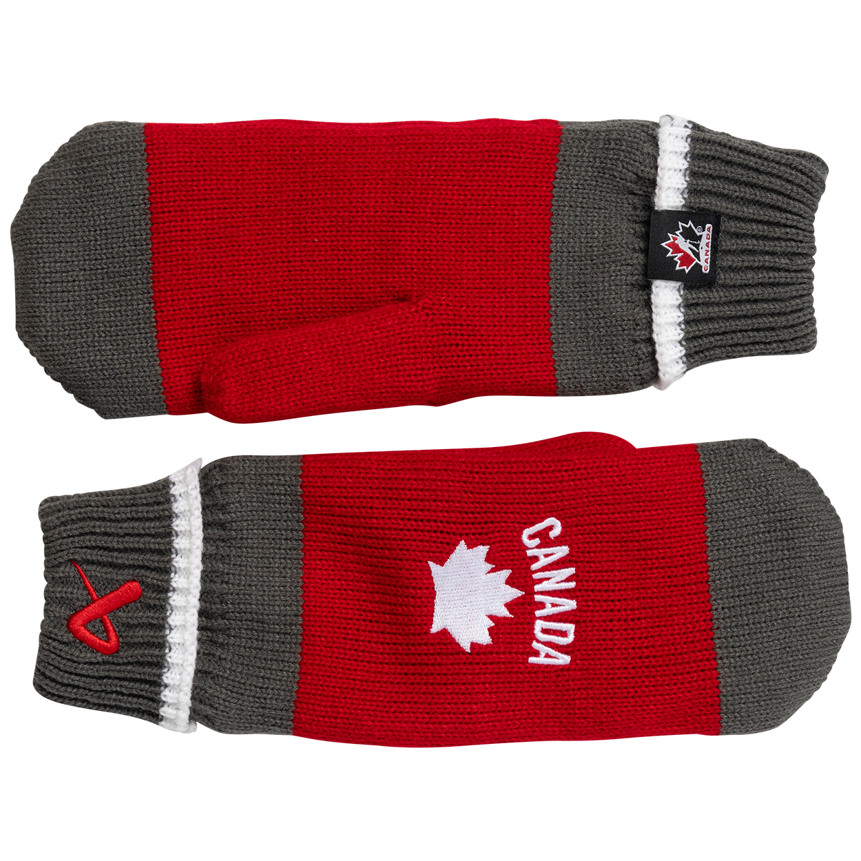 Hockey Canada Knit Mittens Team Canada
