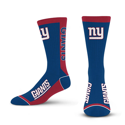 NFL Socks MVP Giants Large 10-13