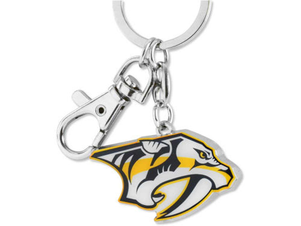 NHL Keychain and Swivel Clip Logo Predators