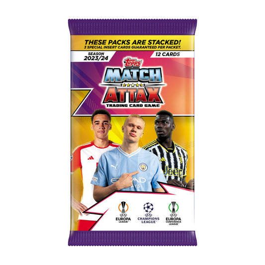 Topps Match Attax Champions League Trading Cards 2023-24 (Single Pack)
