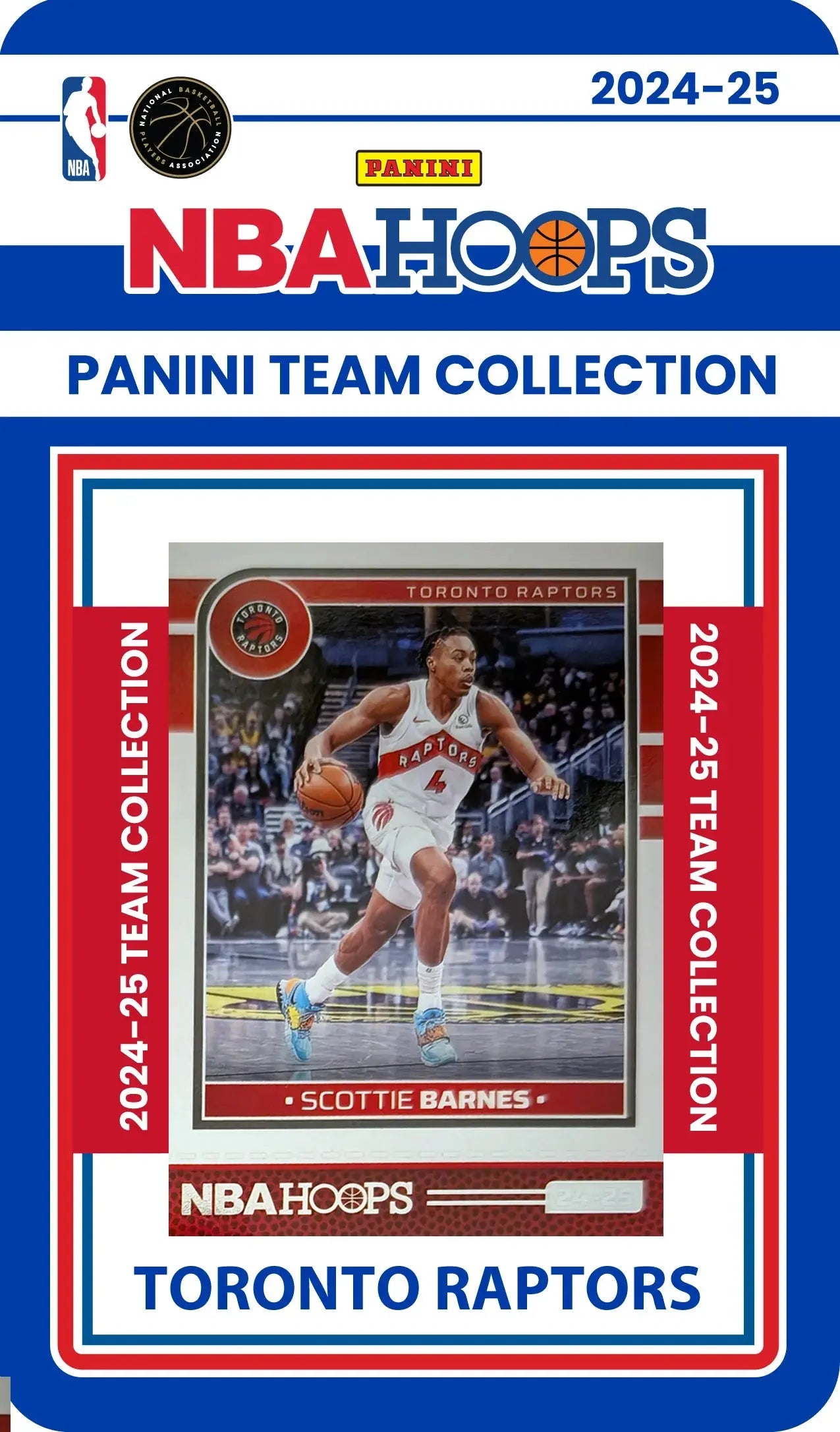 NBA 2024 Panini Trading Cards Donruss Team Set Raptors