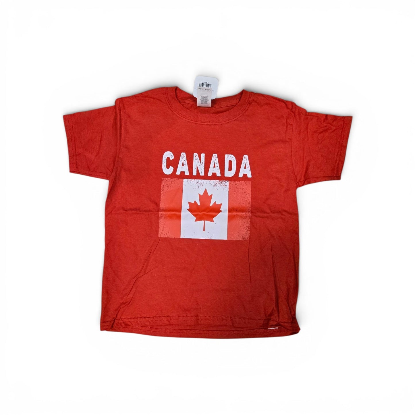 Country Youth T-Shirt Distressed Flag Canada