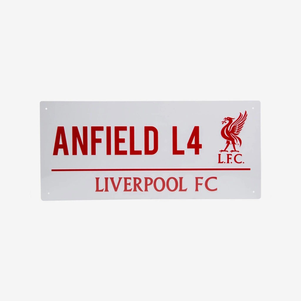 EPL Steel Street Sign Liverpool