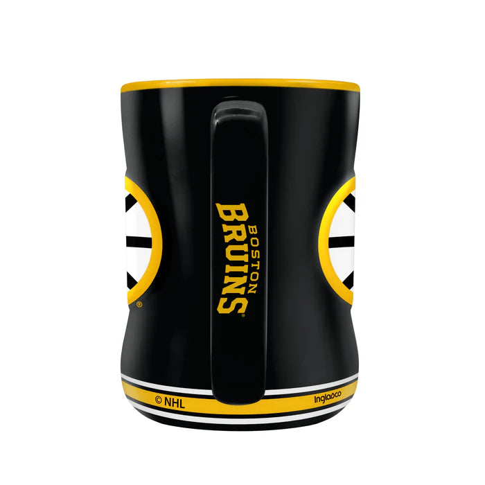 NHL Coffee Mug Sculpted Relief Bruins (2025 Logo)