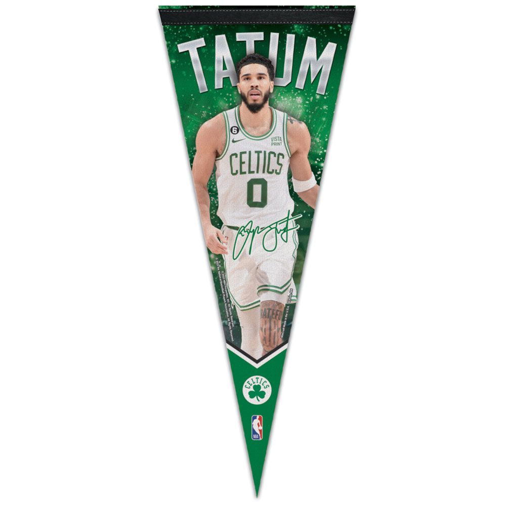 NBA Player Felt Pennant Jayson Tatum Celtics