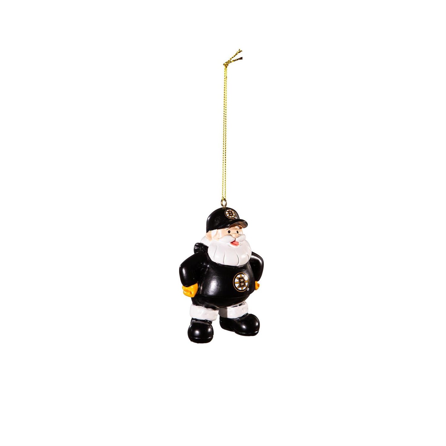 NHL Ornament Coach Santa Bruins