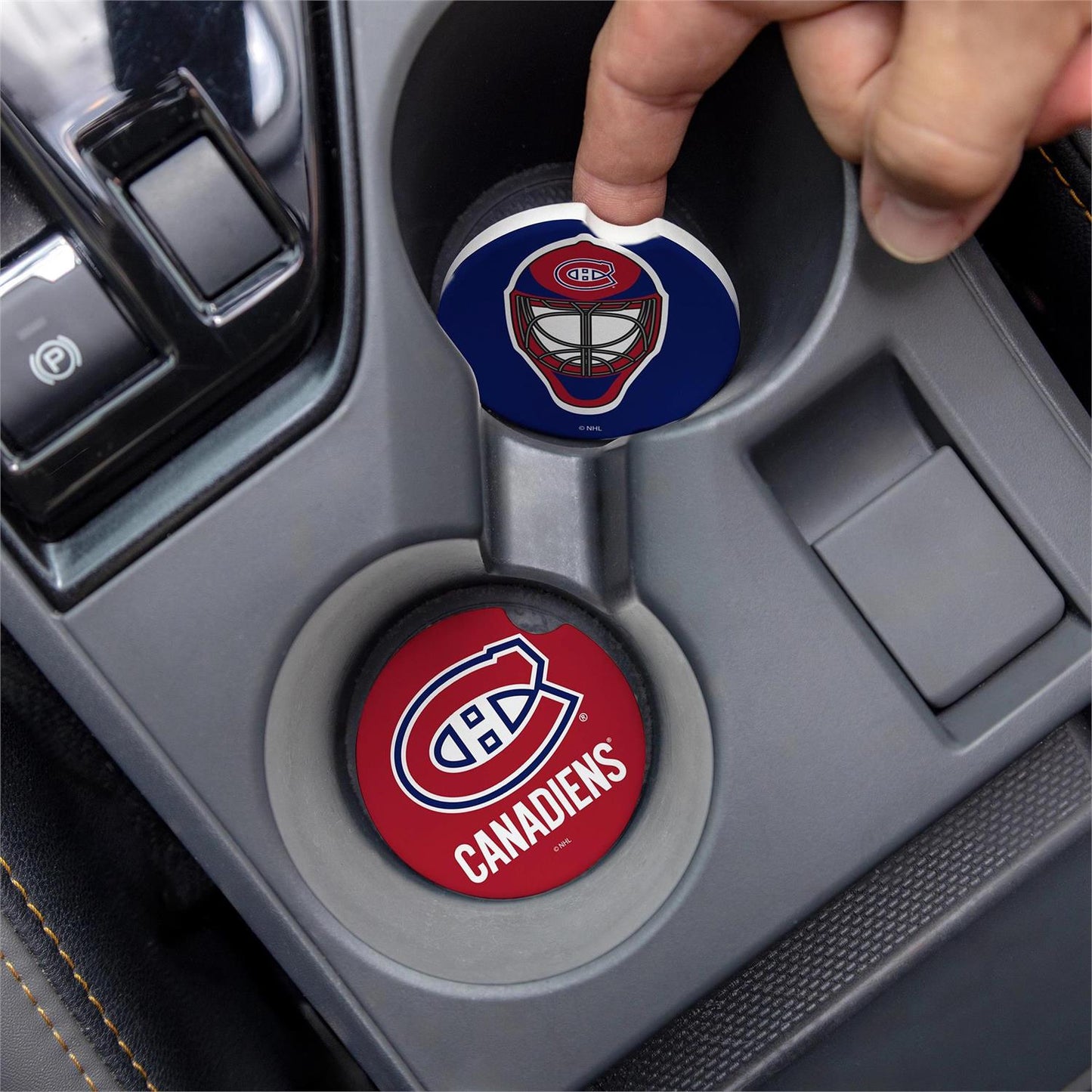 NHL Car Coaster Set Canadiens