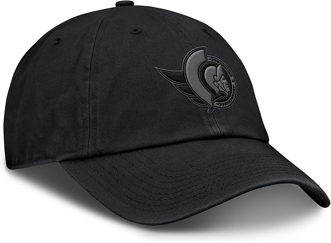 NHL Hat Authentic Pro Unstructured Road Black 2026 Senators