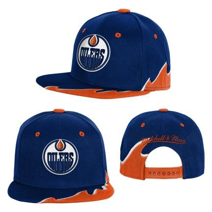 NHL Youth Hat Rising Tide Flatbrim Snapback Oilers