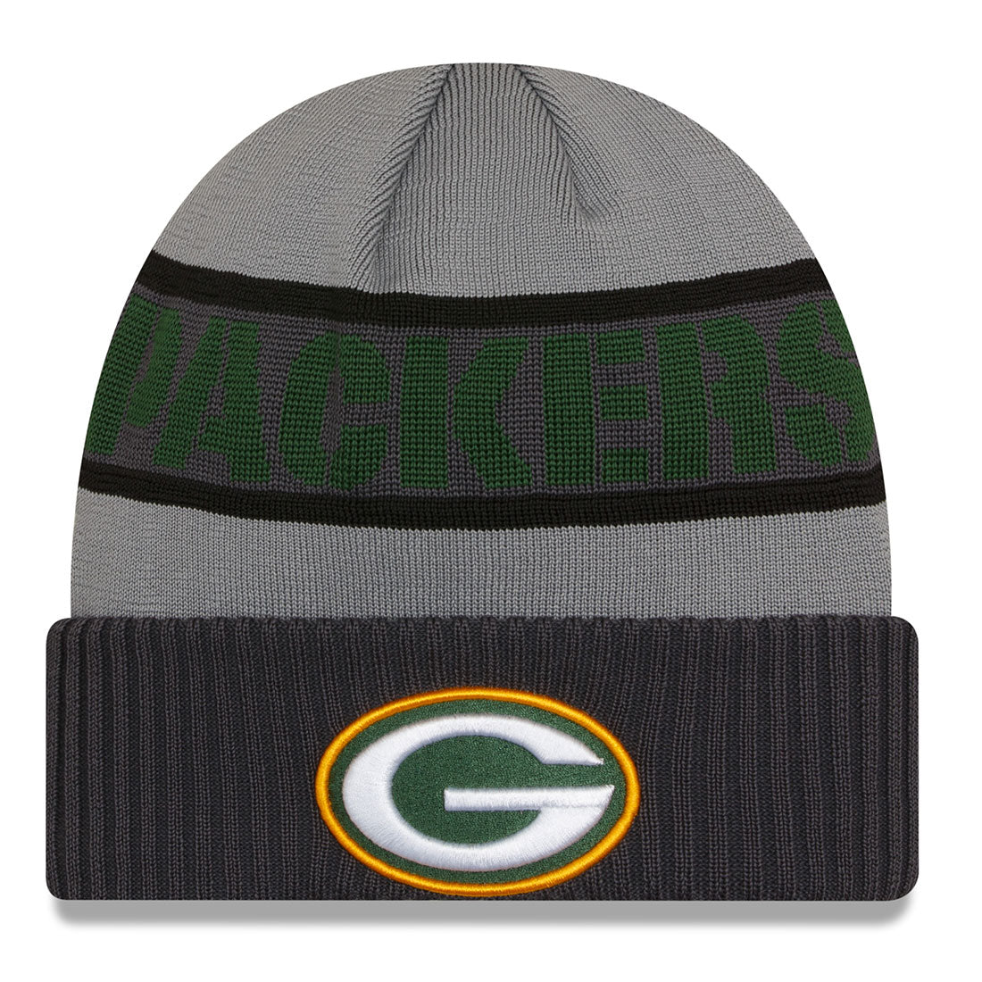 Packers New Era 2023 Sideline Tech Knit Hat