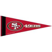 NFL Mini Pennant 49ers (w/Border)
