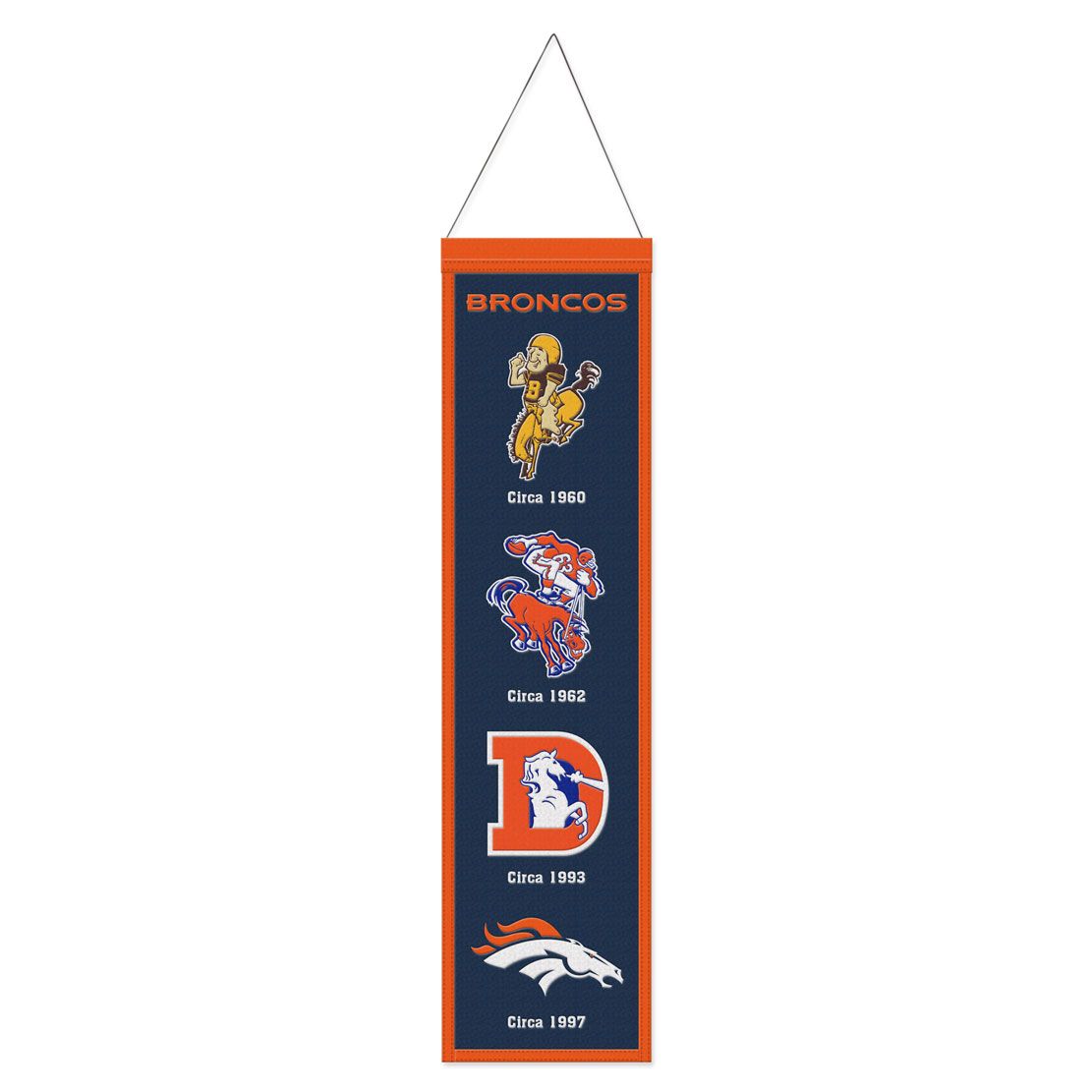 NFL Heritage Banner Broncos