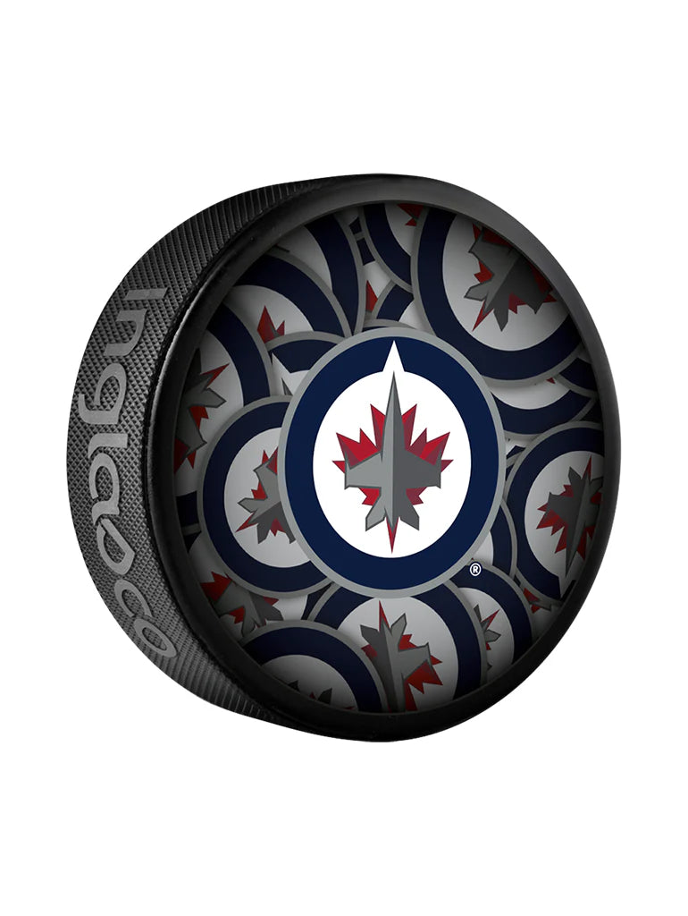 NHL Puck Souvenir Collector Clone Jets