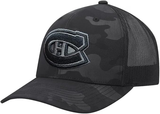 NHL Hat Camo Trucker Tonal Canadiens