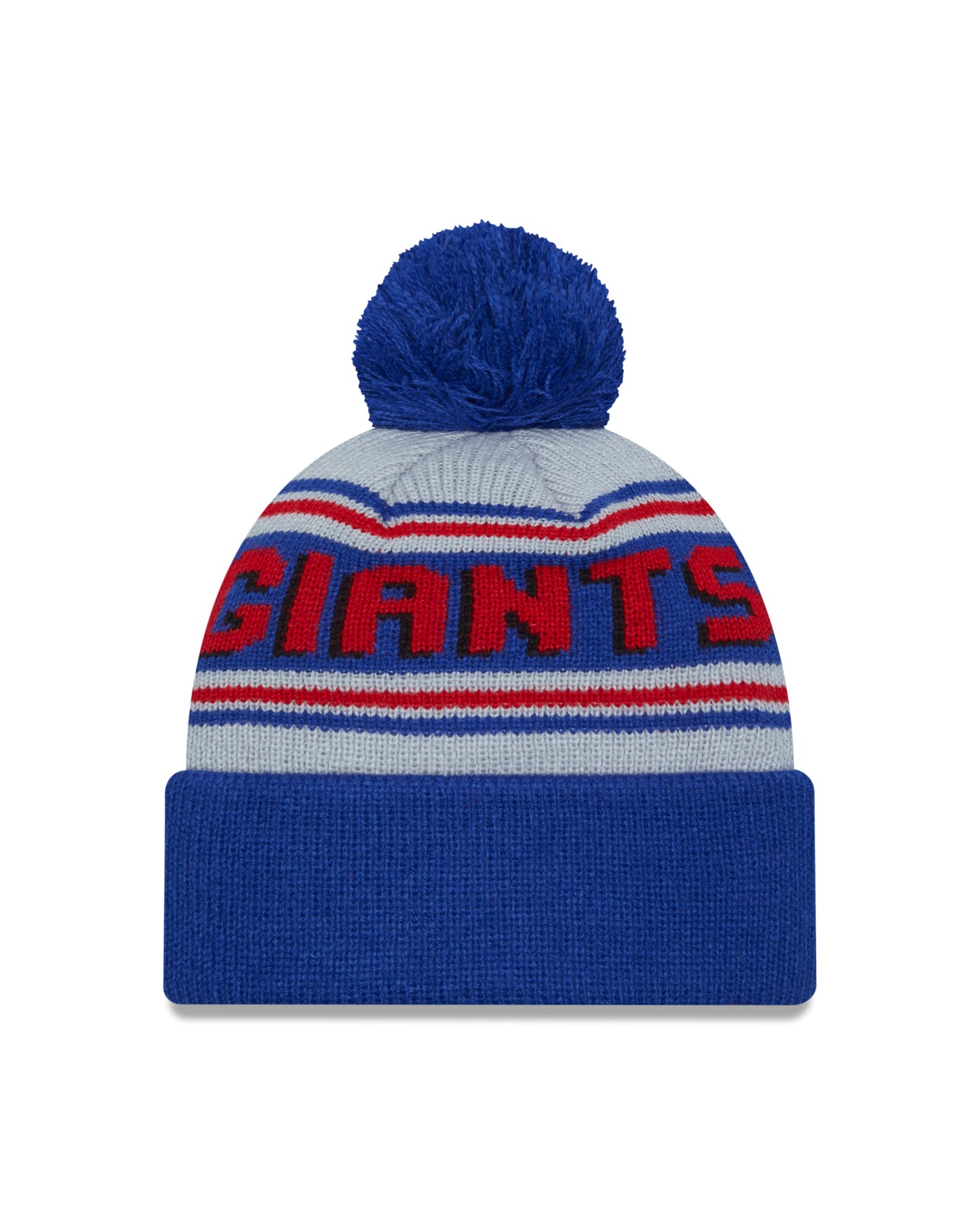 NFL Knit Hat Pom Wordmark Giants