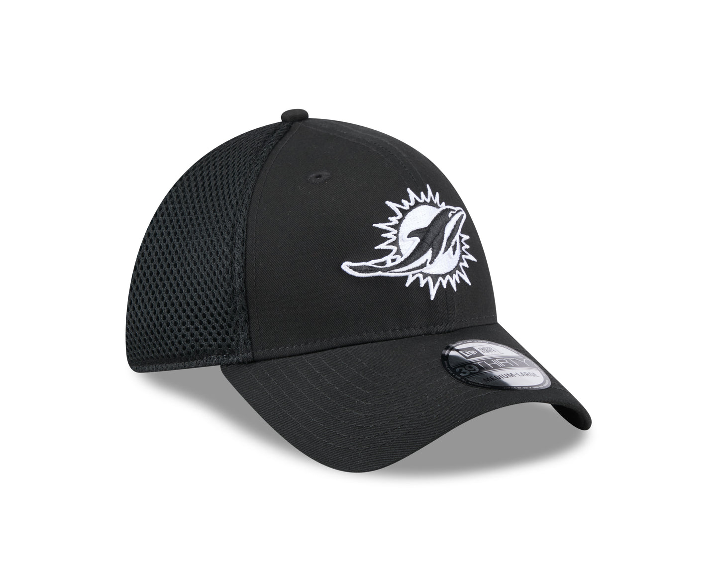 NFL Hat 3930 Neo Black & White Dolphins