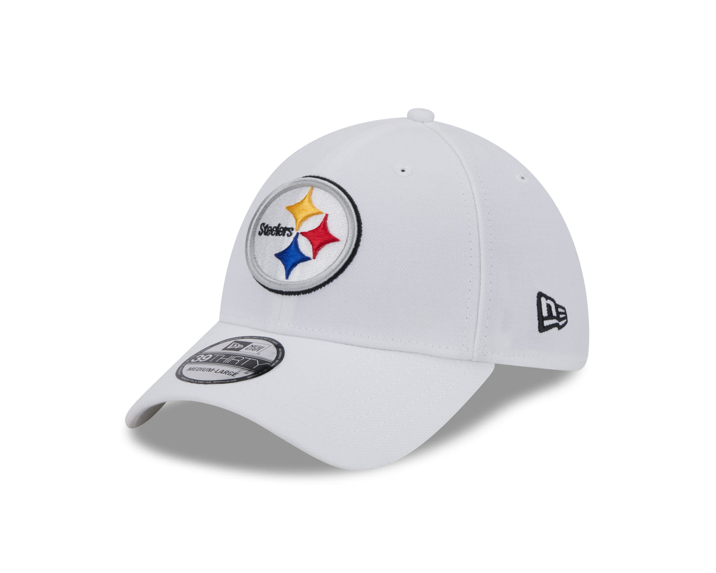 NFL Hat 3930 Team Classic Steelers (White)