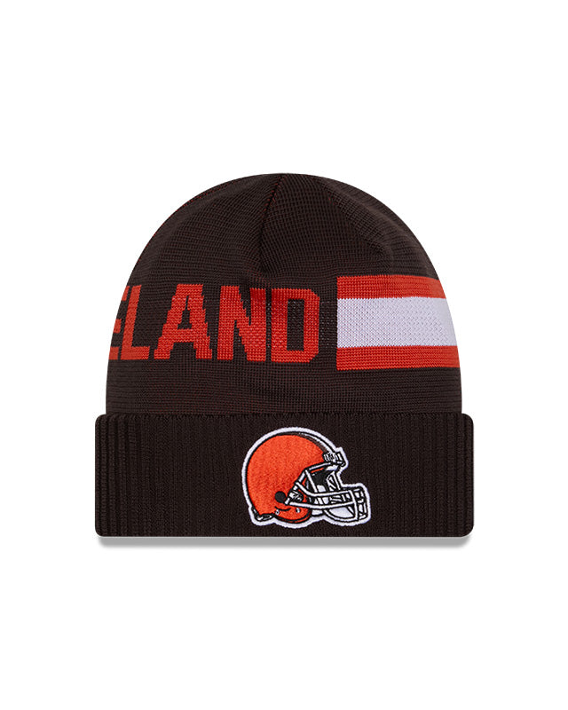NFL Knit Hat 2024 Sideline Tech Browns