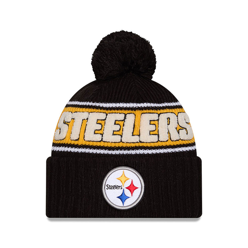 NFL Knit Hat 2024 Cold Weather Sport Knit W Pom Steelers GameOn Ottawa