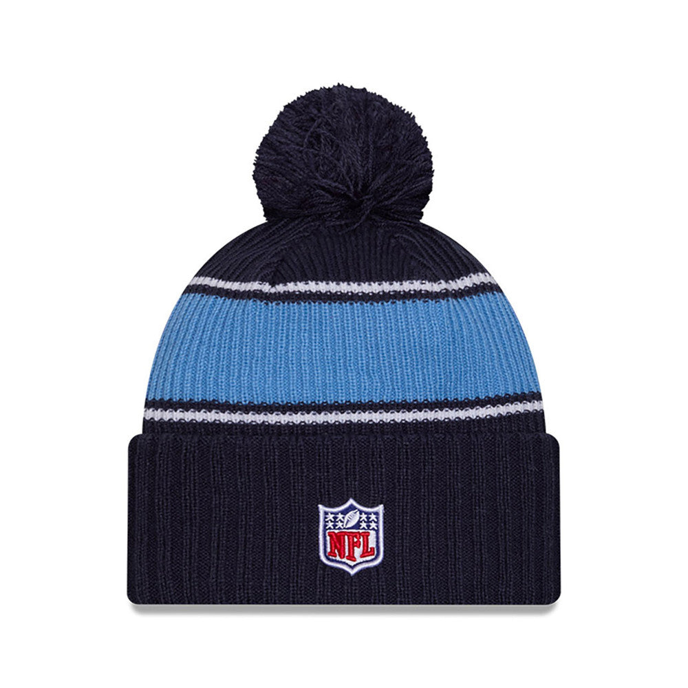 NFL Knit Hat 2024 Cold Weather Sport Knit W/ Pom Titans