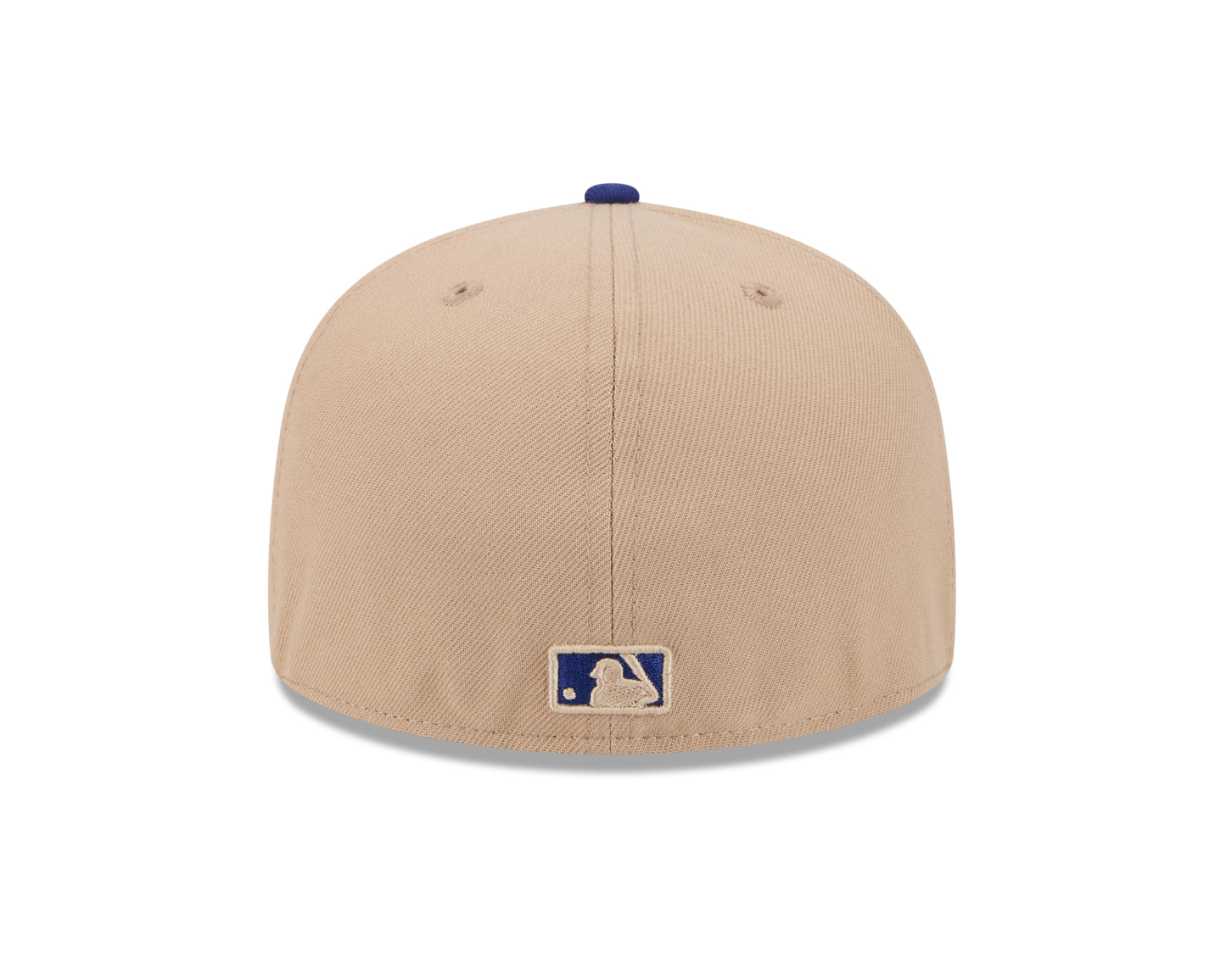 MLB Hat 5950 Cam Two Tone Beige Dodgers