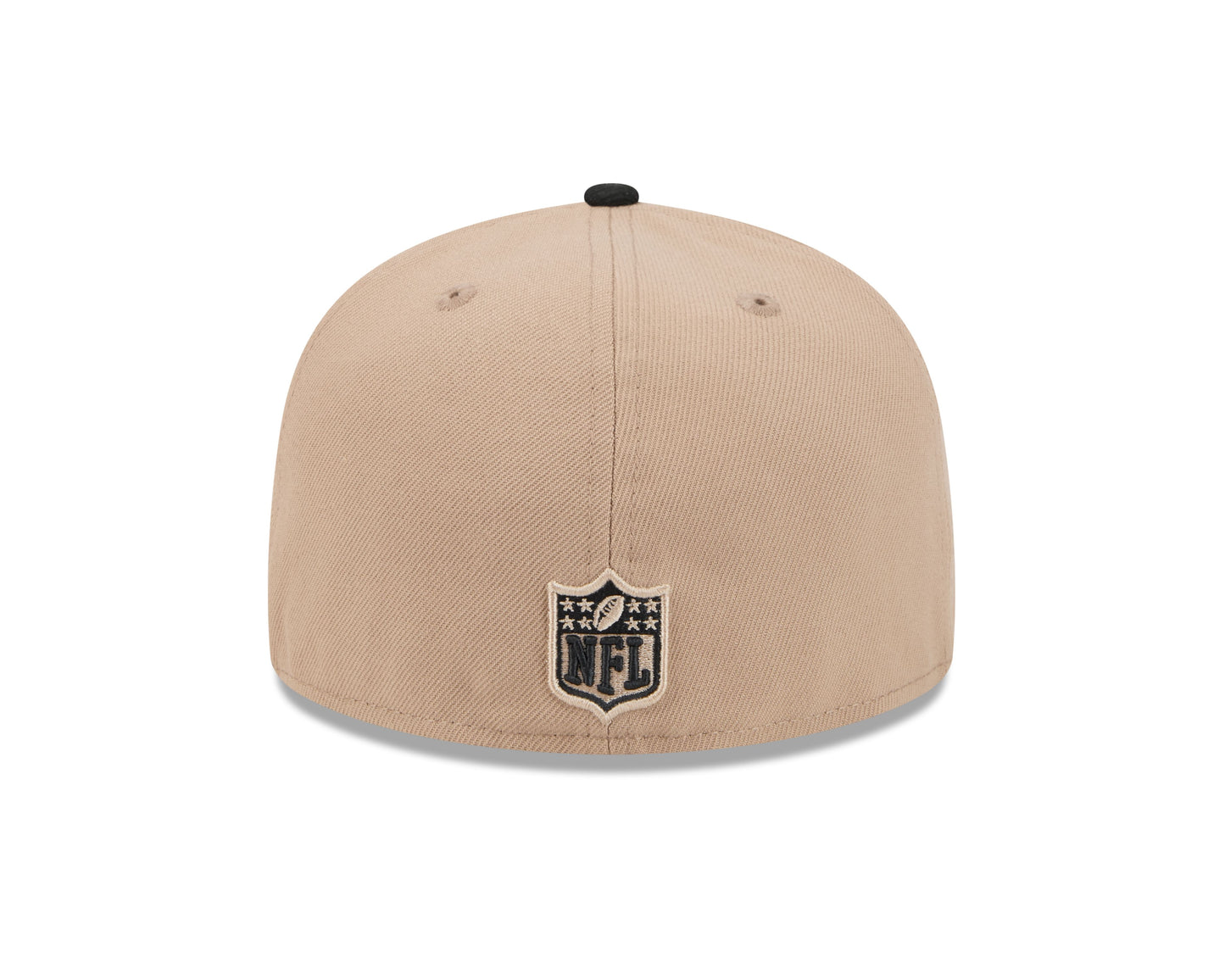 NFL Hat 5950 Cam Two Tone Beige Raiders