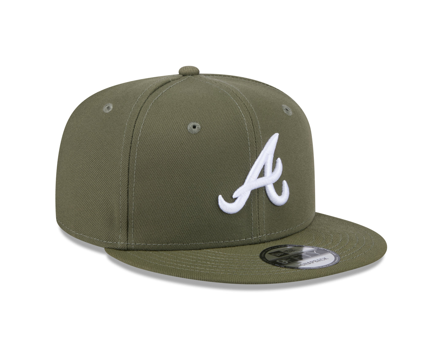 MLB Hat 950 Snapback Olive Green Braves