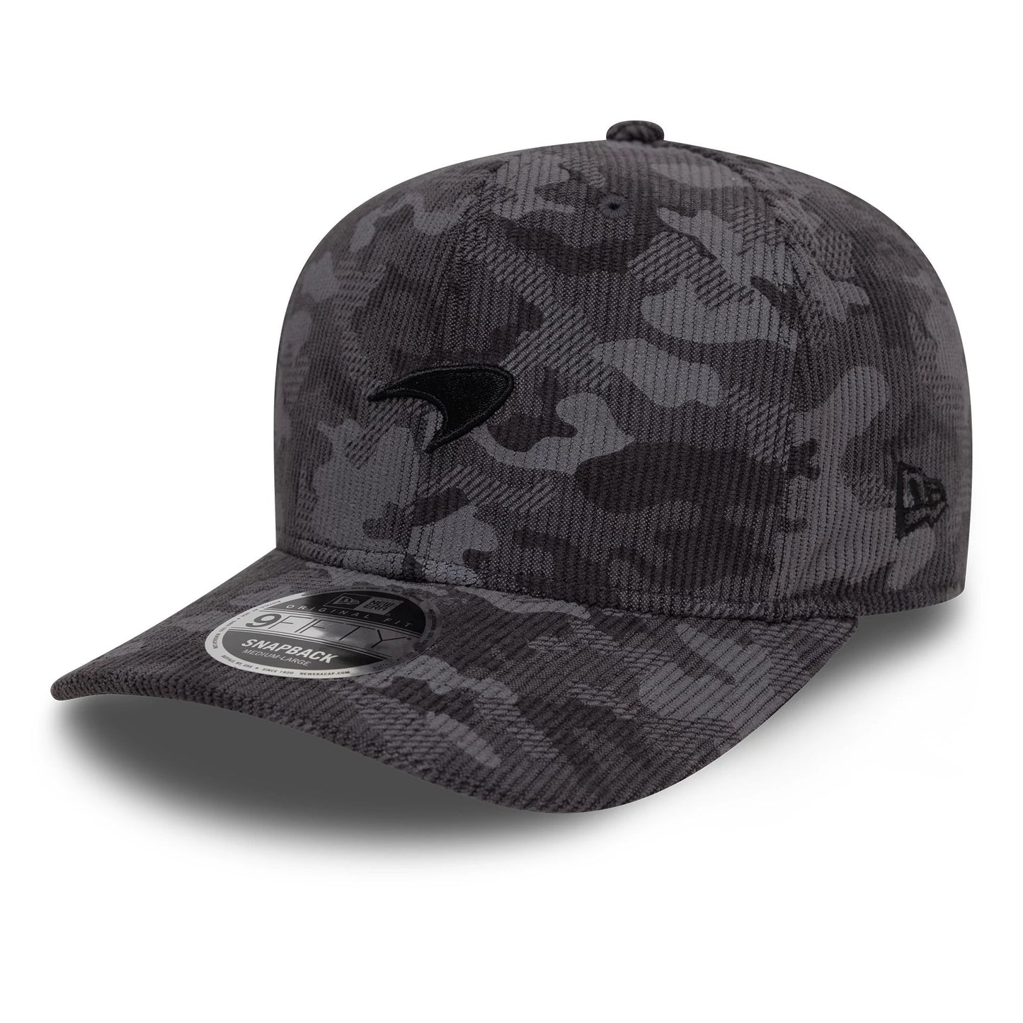 F1 Hat 950 Snapback Hat Corduroy Grey Camo McLaren Racing