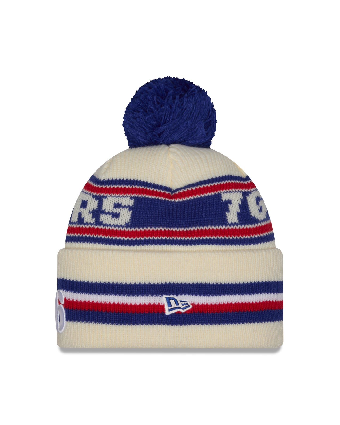 NBA Knit Hat Pom White Classic 76ers