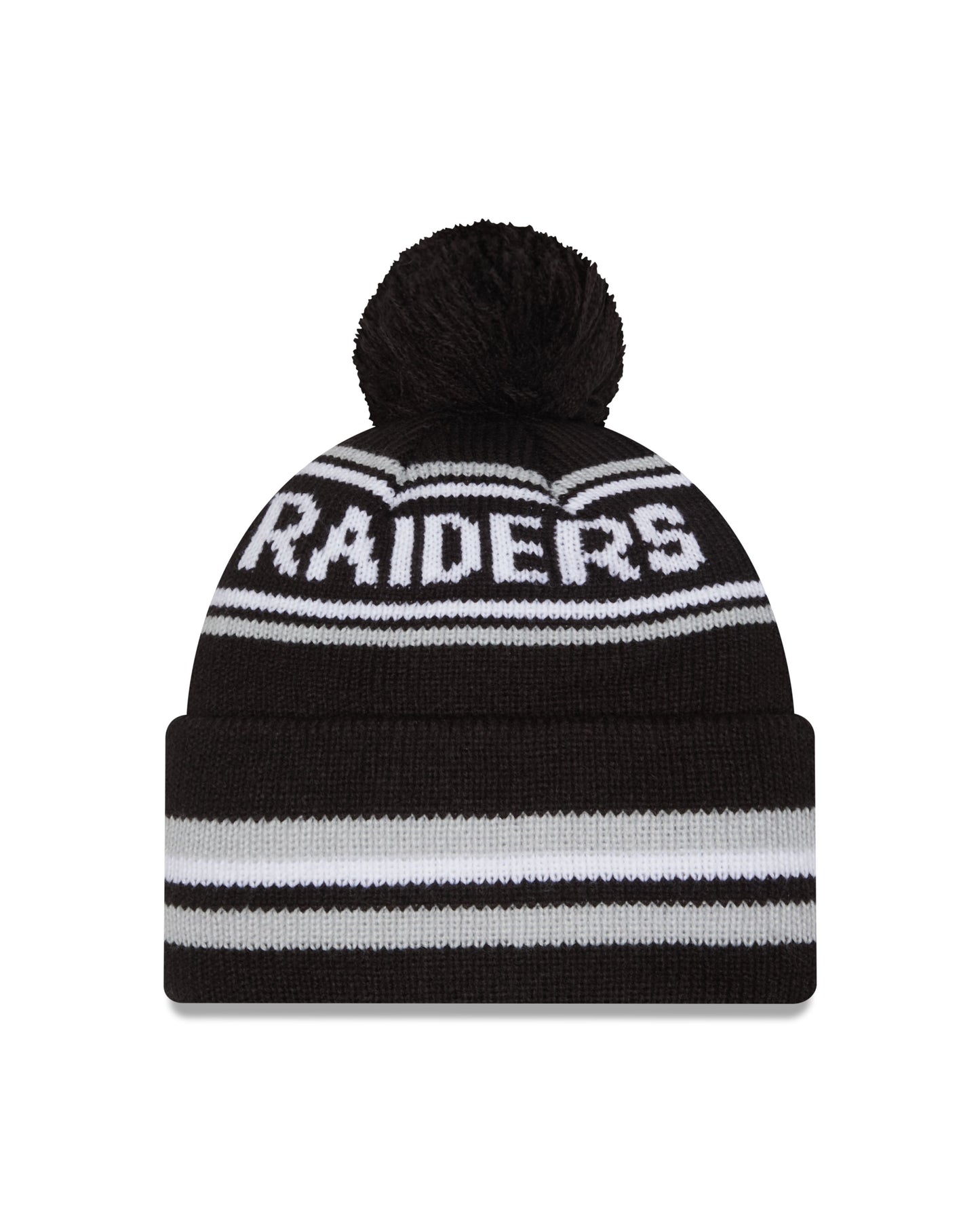 NFL Knit Hat Pom Classic Raiders