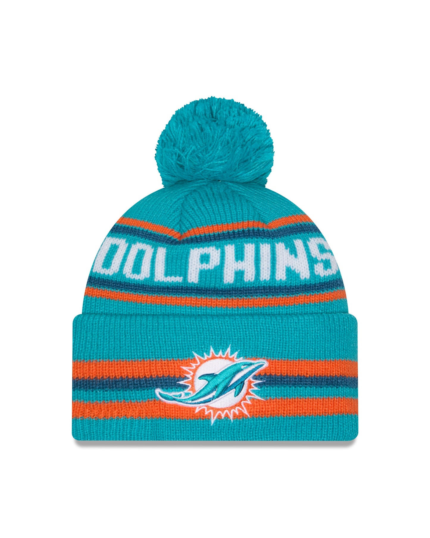 NFL Knit Hat Pom Classic Dolphins
