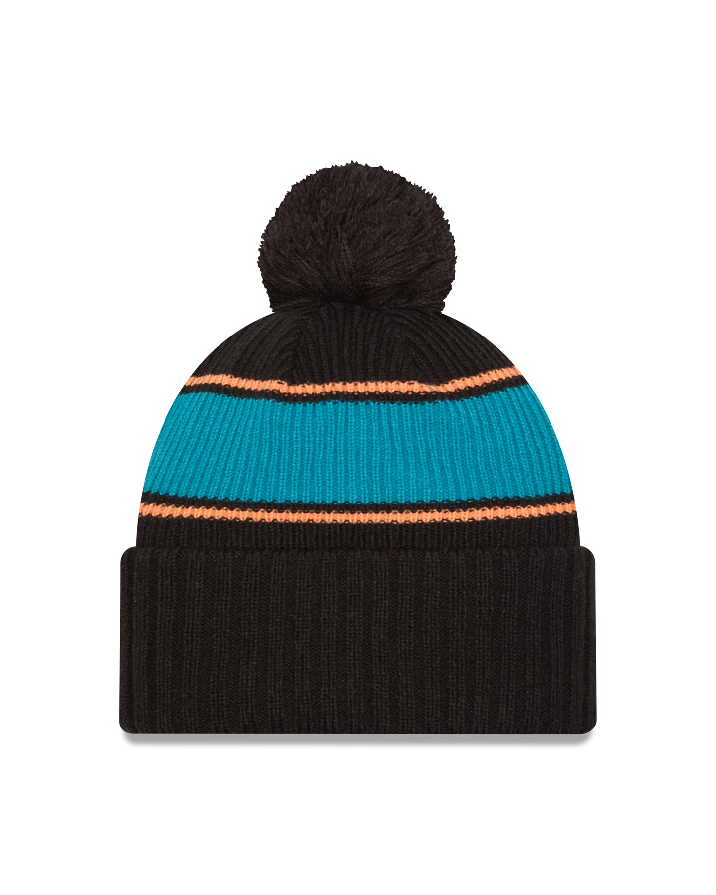 NHL Knit Hat Cuffed Pom Bold Sharks