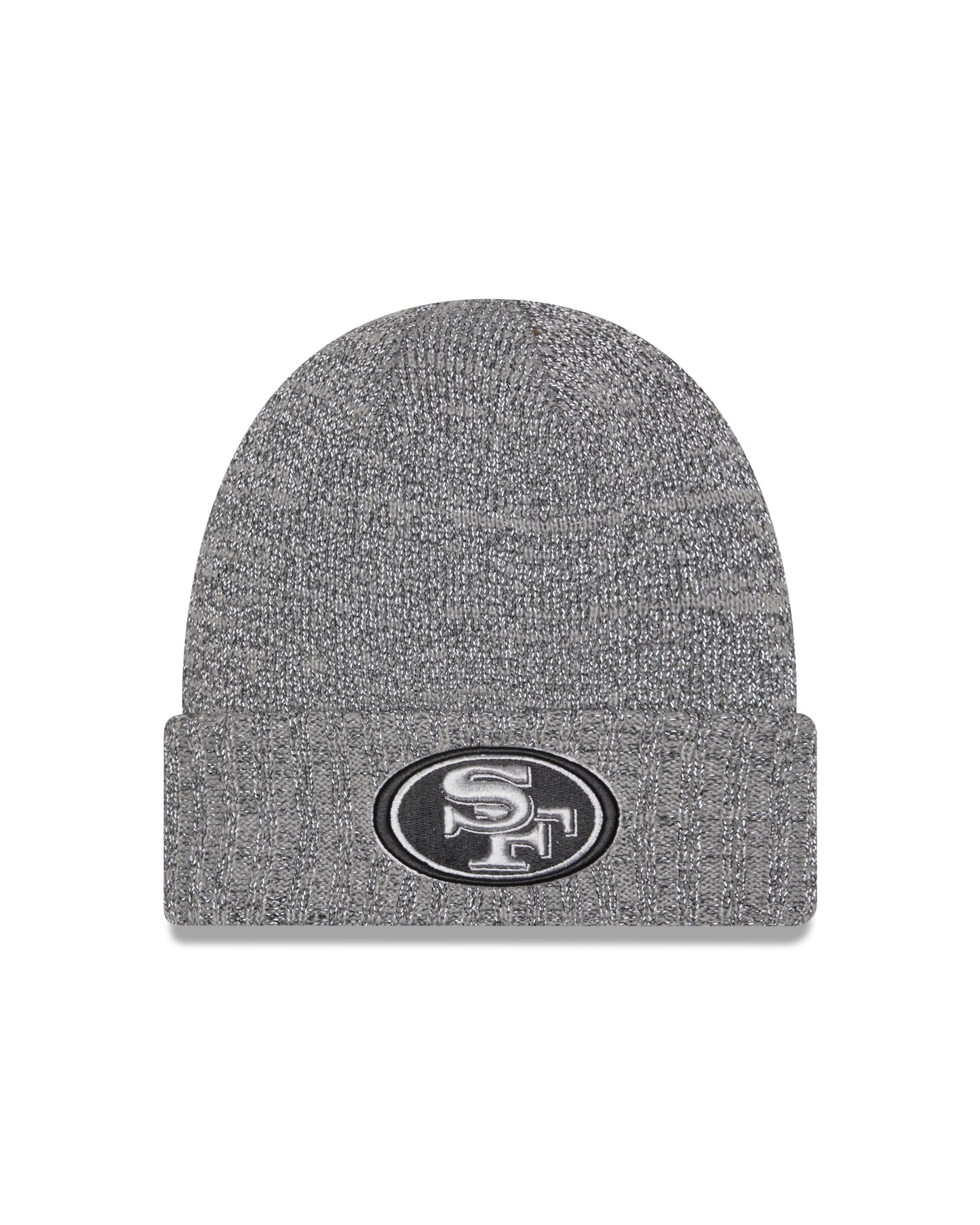 NFL Knit Hat Reflective Gray Beanie 49ers