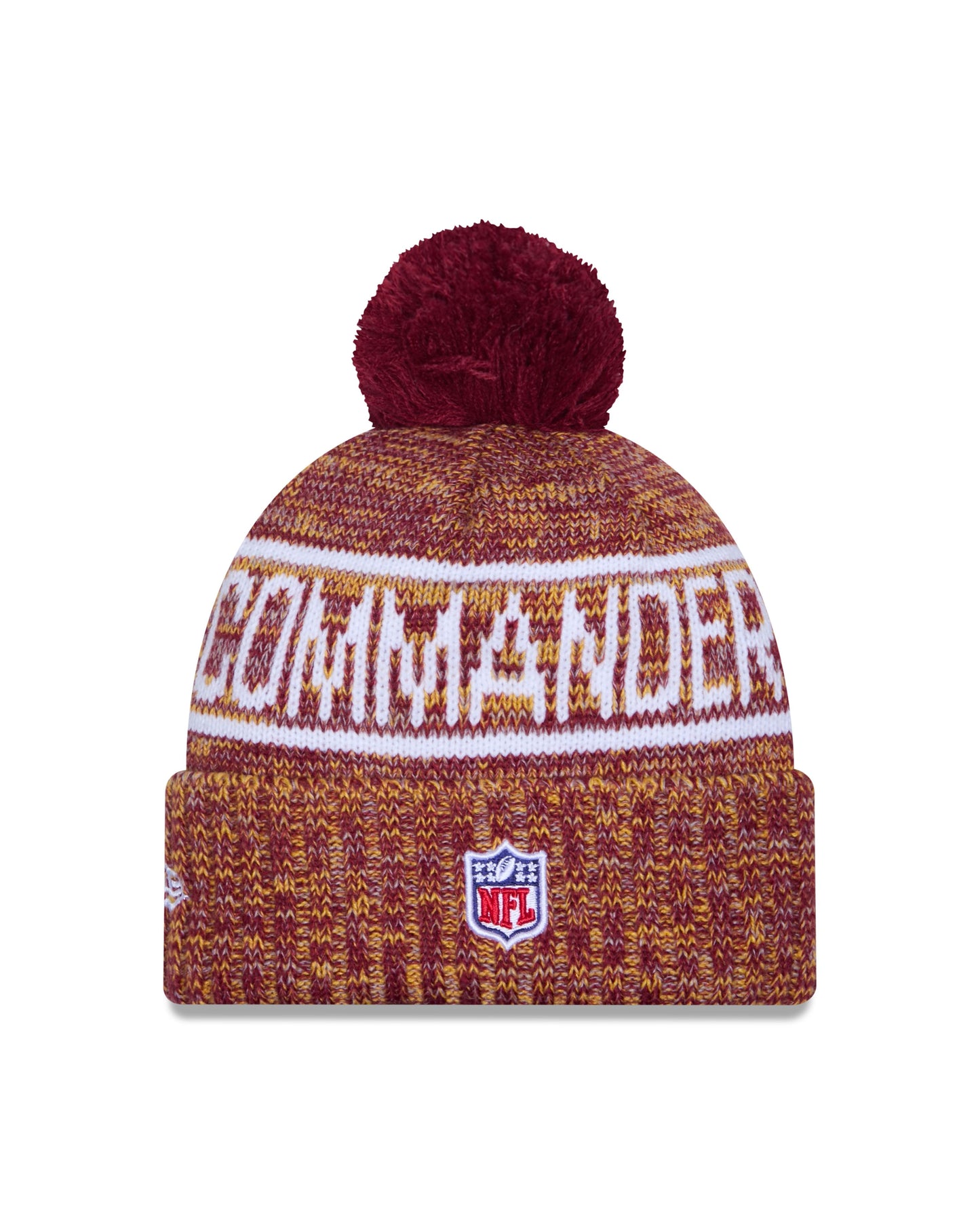 NFL Knit Hat Sideline 2025 Color Wave Commanders