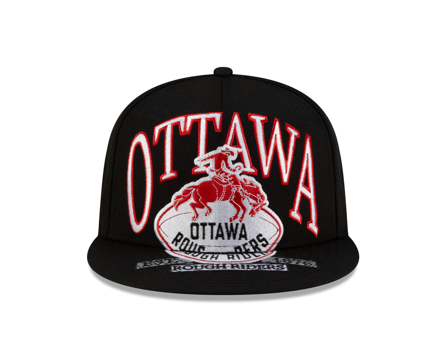 CFL Hat 950 Snapback Oversized Turf Traditions 2025 Rough Riders