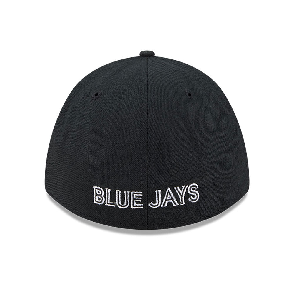 MLB Hat 3930 M Crown Black Blue Jays
