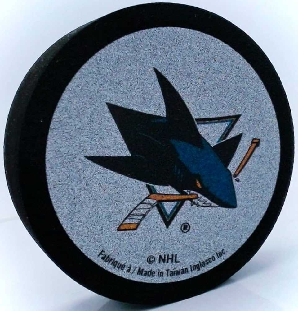 NHL Foam Puck Sharks