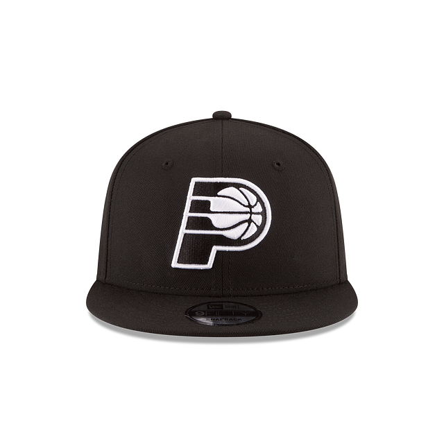 NBA Hat 950 Basic Snap Black and White Pacers