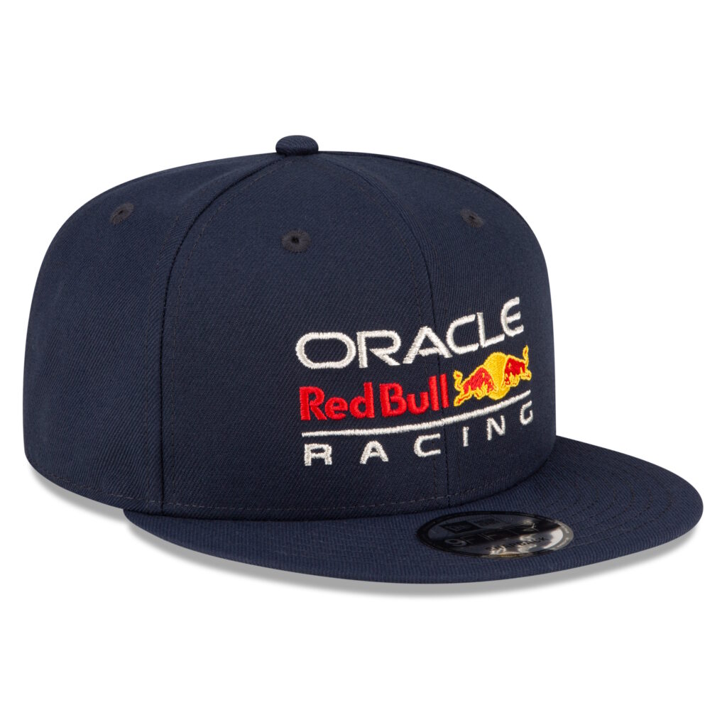 F1 Hat 950 Navy Flat Peak Snapback Red Bull Racing