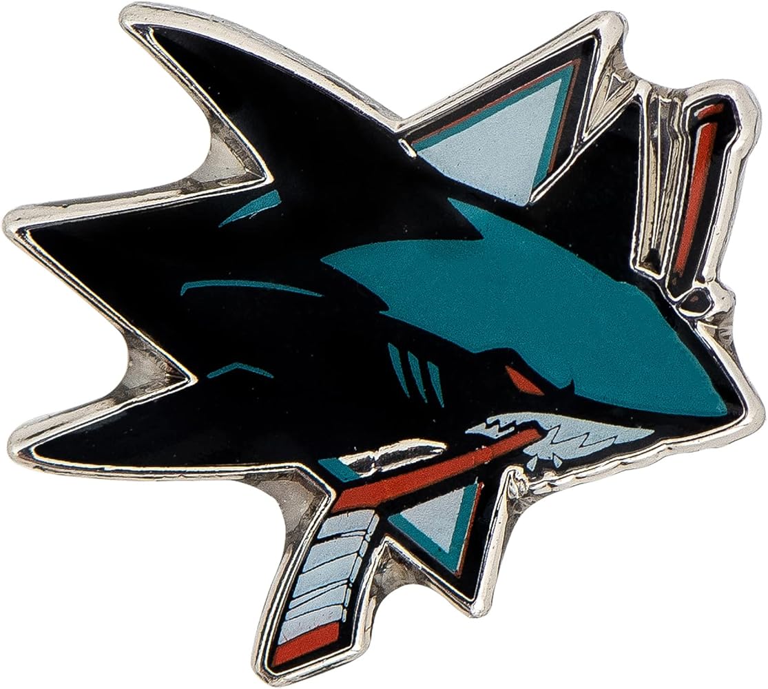 NHL Lapel Pin Logo Sharks