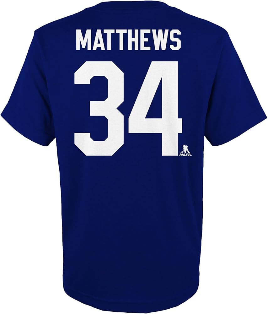 NHL Youth Player T-Shirt Auston Matthews Maple Leafs