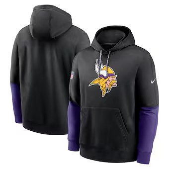 NFL Hoodie Pull Over Performance 2024 Vikings